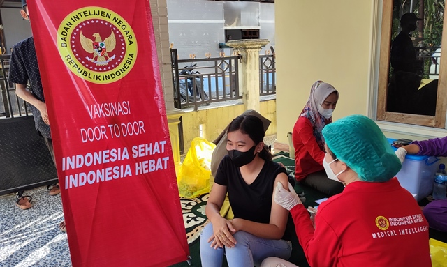 BINDA Kalteng Gelar Vaksinasi Door to Door di Palangka Raya