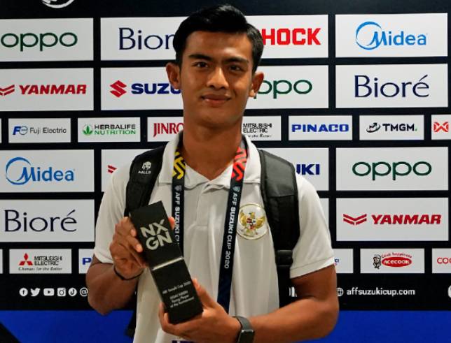 Pratama Arhan Pemain Muda Terbaik Piala AFF 2020