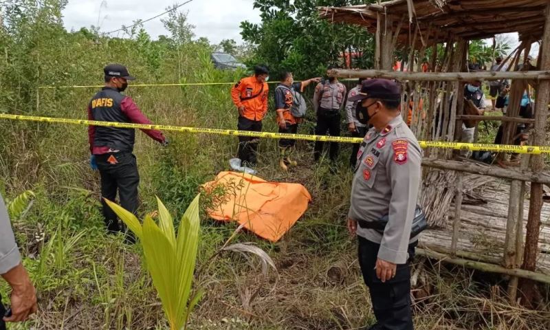 penemuan mayat kakek di jalan mahir mahar