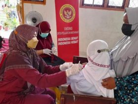 vaksinasi covid-19 Binda Kalteng di Kotawaringin Barat