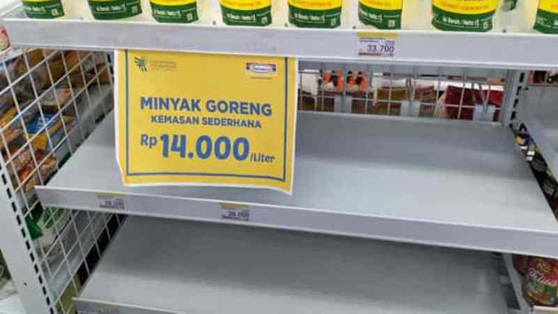 minyak goreng langka