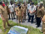 gubernur kalteng tinjau lokasi shrimp estate