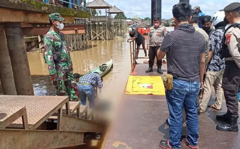 penemuan mayat di sungai kahayan