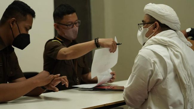 Ditjen PAS Klarifikasi Status Rizieq Shihab