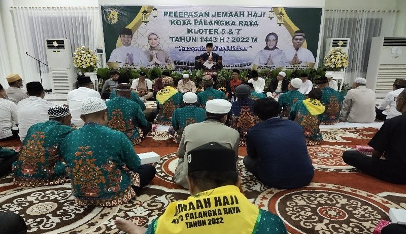 pelepasan jamaah haji palangka raya