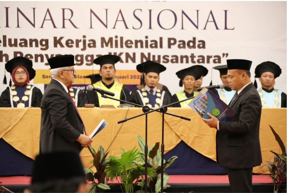 HM Yusuf Gantikan Sonedi Jadi Rektor UMP Palangka Raya