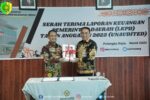 Wali Kota Palangka Raya, Fairid Naparin menyerahkan langsung Laporan Keuangan Pemerintah Daerah (LKPD) Tahun Anggaran 20…