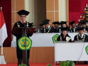 Universitas Palangka Raya Kukuhkan Dua Guru Besar