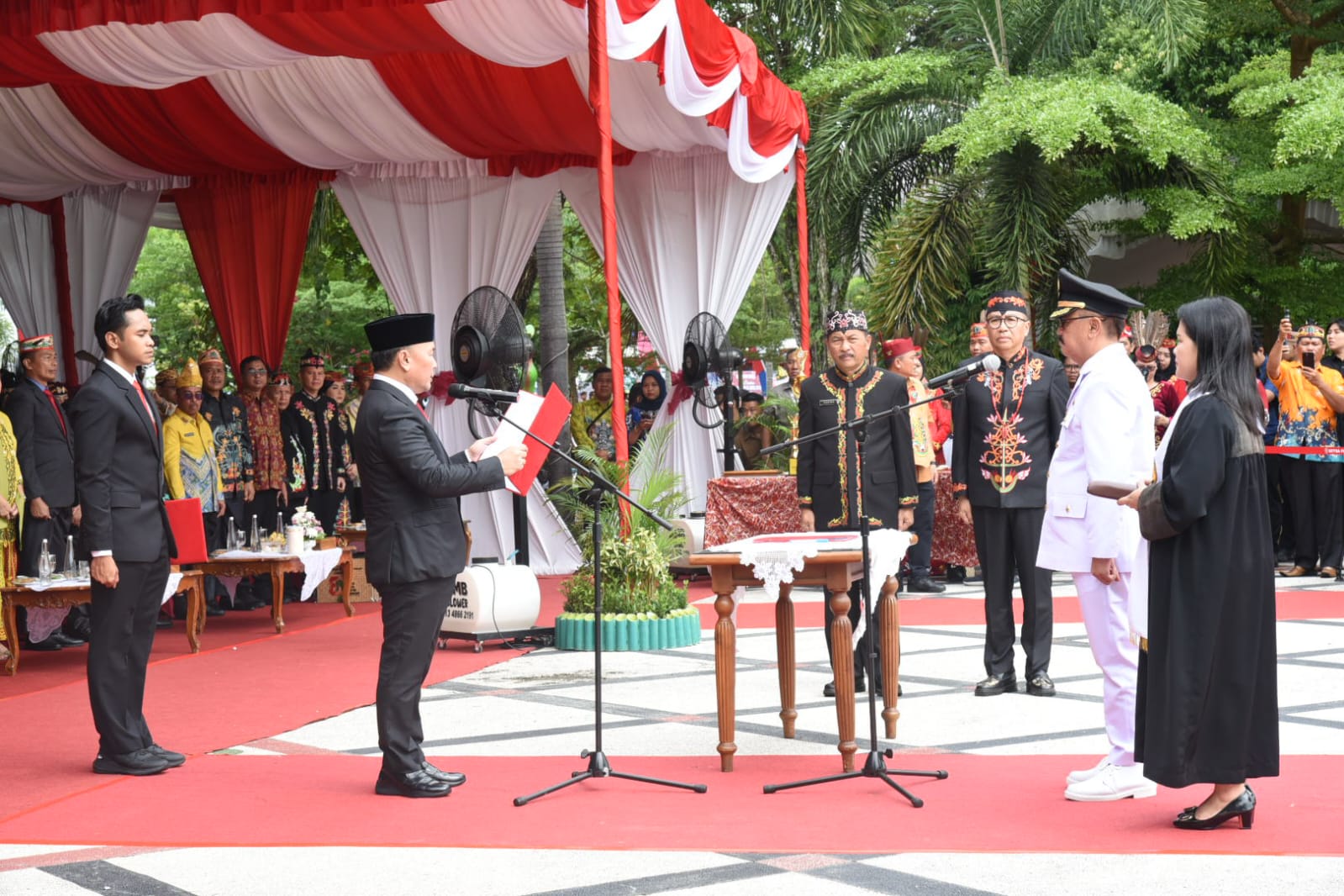 Gubernur Sugianto Sabran Lantik Herson B. Aden Sebagai Pj. Bupati