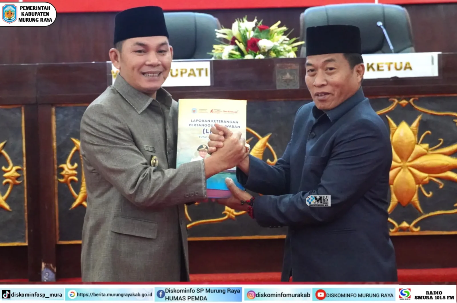 Wabup Mura Dan Ketua Dprd