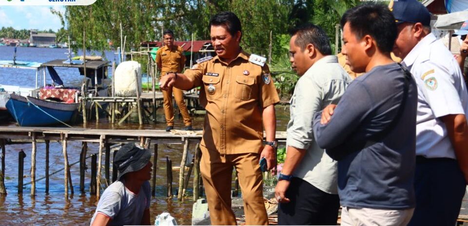 Bupati Seruyan Tinjau Pasar Saik di Kuala Pembuang