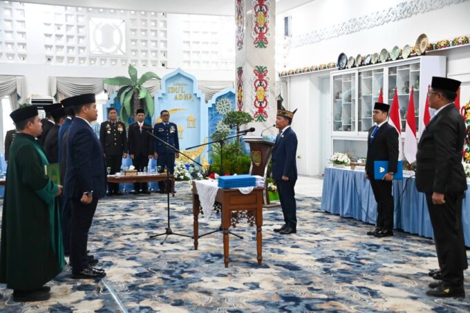 Gubernur Kalteng antik Pejabat Pratama