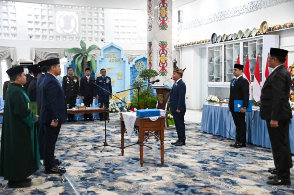 Gubernur Kalteng antik Pejabat Pratama