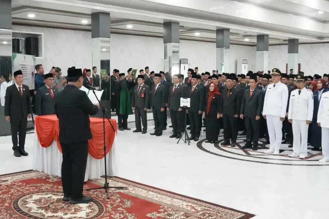 Pelantikan Pejabat Barut