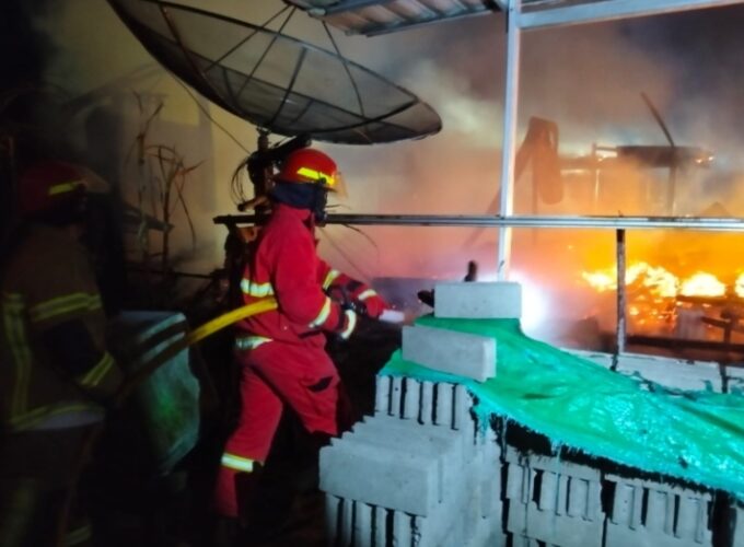 Tiga Kebkaran Di Pbun