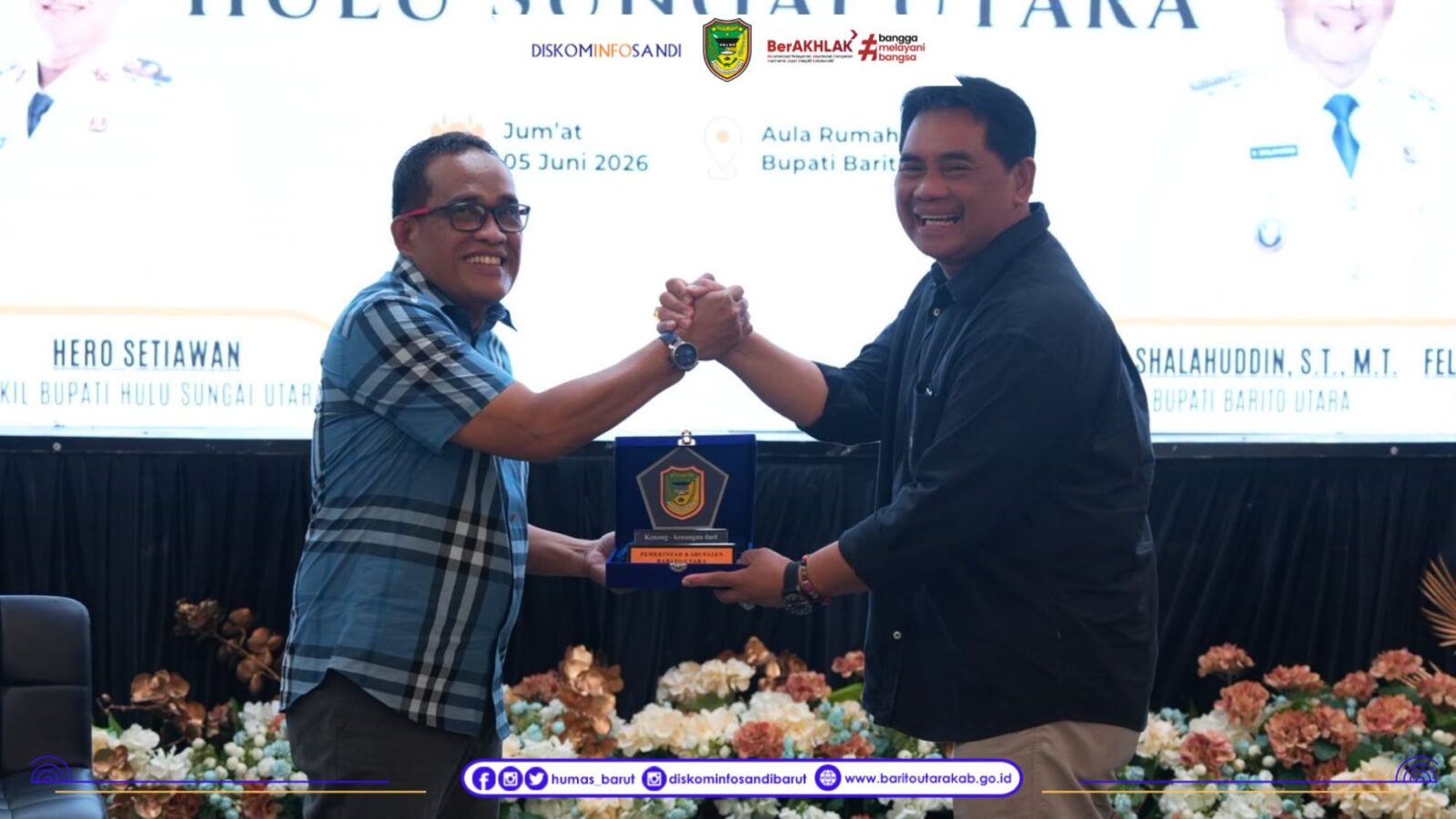 Terima Bupati Hsu