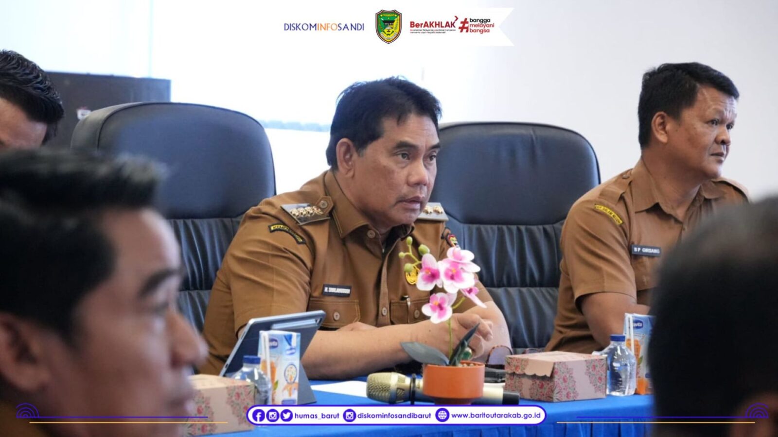 Bupati Barito Utara Pimpin Raker Kesehatan