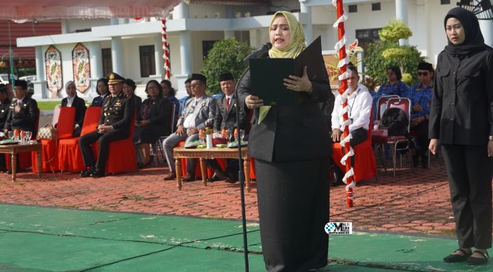 Dina Maulidah Hadiri Upacara Hari Lahir Pancasila, Tekankan Pentingnya Persatuan Bangsa