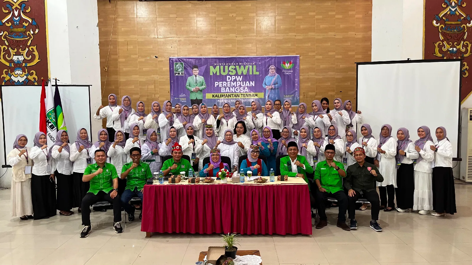 Dina Maulidah Terpilih Aklamasi Pimpin Dpw Perempuan Bangsa Kalimantan Tengah Periode 2026–2031