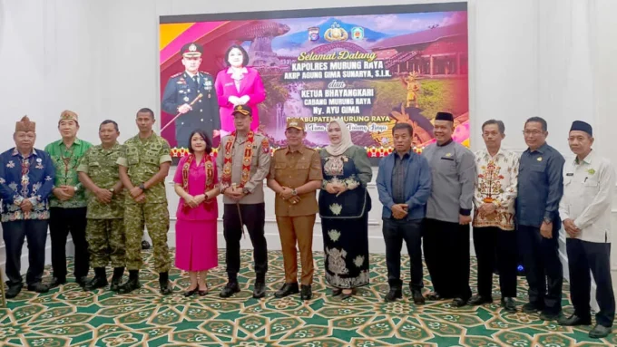 Ketua Dprd Murung Raya Sambut Kapolres Baru, Harapkan Sinergi Semakin Kuat