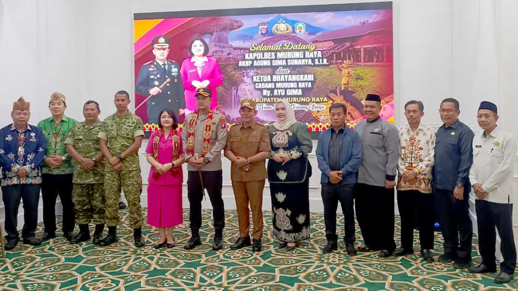 Ketua Dprd Murung Raya Sambut Kapolres Baru, Harapkan Sinergi Semakin Kuat