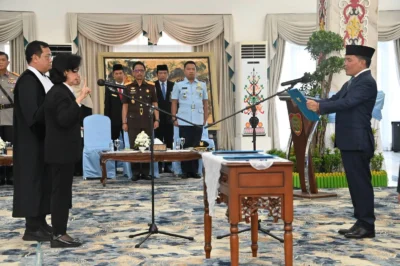 Lantik Sekda Kalteng