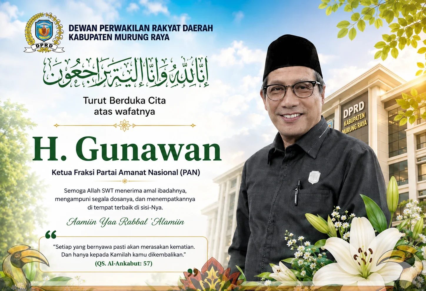 Poster Duka H Gunawan 4x3