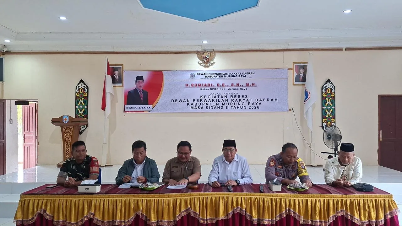 Rumiadi Serap Aspirasi Warga Laung Tuhup, Perbaikan Jalan Jadi Prioritas