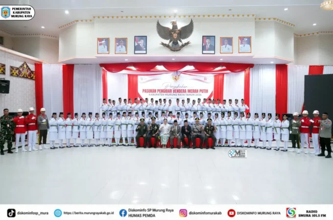 61 Paskibraka Murung Raya Siap Jalankan