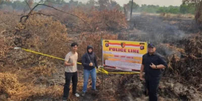 Bekas Terbakar