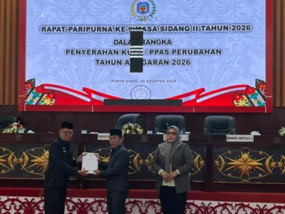Dprd Murung Raya Terima Rancangan Kupa Dan Ppas Perubahan Apbd 2026