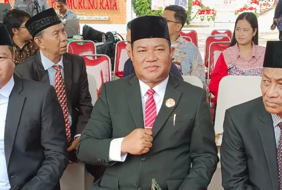 Hut Ke 81 Ri, Bebie Ajak Warga Murung Raya Isi Kemerdekaan Dengan Kerja Nyata