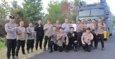 Polres Seruyan Dan Jajaran Padamkan Api