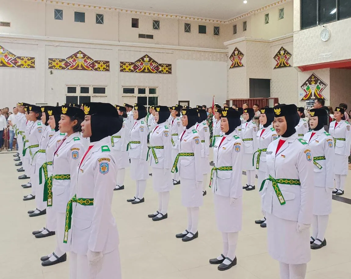 Rumiadi Apresiasi Paskibraka Murung Raya, Dorong Generasi Muda Tumbuh Berkarakter