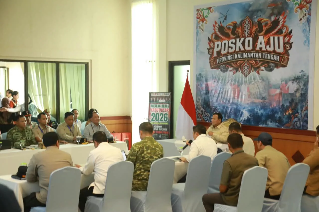 Paparan Gubernur Kalteng Ke Presiden