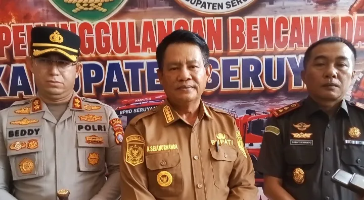 1509 Bupati Seruyan Dengan Forkopimda