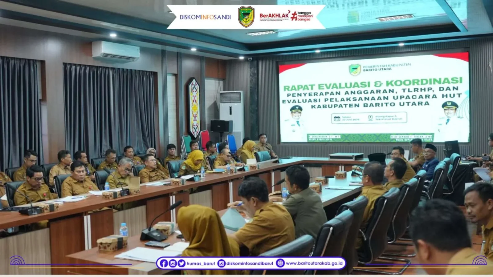 3006 Bupati Pimpin Rapat Kordinasi