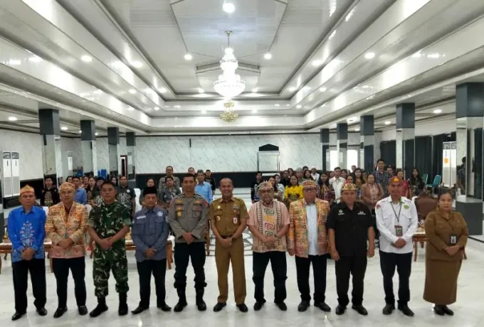 Bupati Barito Utara Dorong Lpt Ik Perkuat Pembinaan Kaharingan Dan Pelestarian Budaya