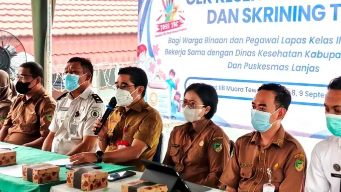 Dinkes Barito Utara Perkuat Deteksi Dini Tbc Di Lapas Muara Teweh