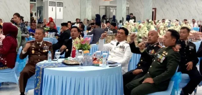 HARI BHAYANGKARA KE-80, SHALAHUDDIN APRESIASI SINERGI POLRES BARITO UTARA