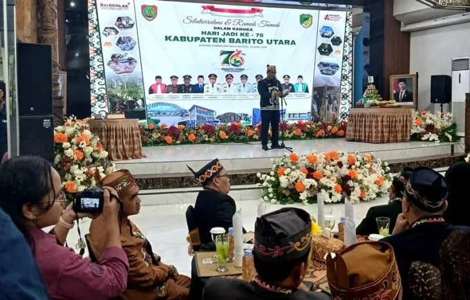 Hari Jadi Ke 76, Bupati Barito Utara Ajak Masyarakat Perkuat Kebersamaan
