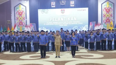 Gubernur Lantik Pejabat