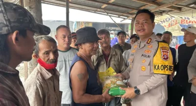 Kapolres Barsel Sambang Warga