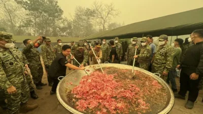 Masakan Untuk Petugas Karhutla