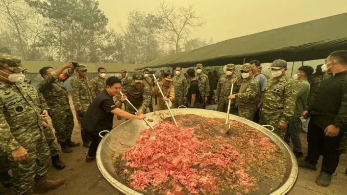 Masakan Untuk Petugas Karhutla