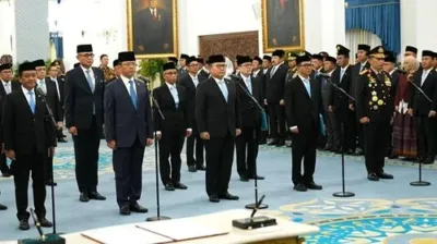 Pelantikan Pejabat Baru Di Istana Negara
