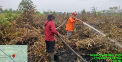 Pemadaman Api Bpbd Kalteng