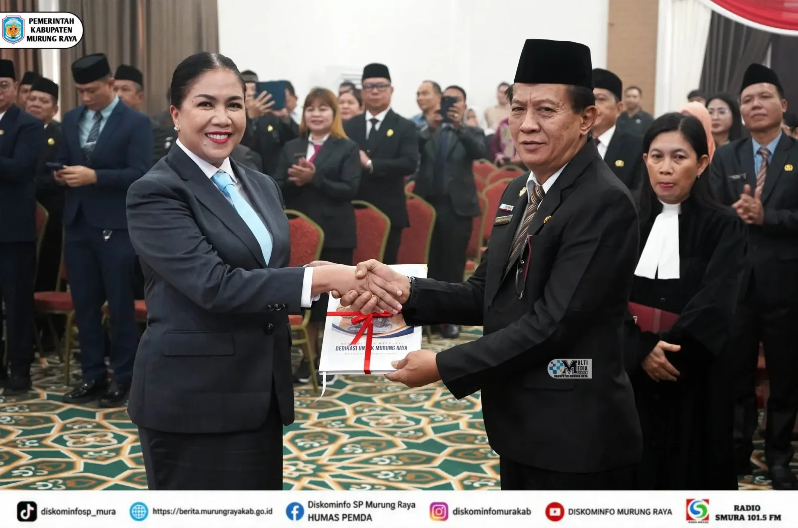 Sertijab Sekda Mura