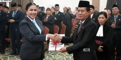 Sertijab Sekda Mura